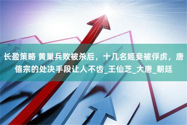长盈策略 黄巢兵败被杀后，十几名姬妾被俘虏，唐僖宗的处决手段让人不齿_王仙芝_大唐_朝廷