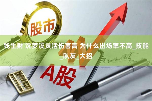 钱生财 沈梦溪灵活伤害高 为什么出场率不高_技能_队友_大招